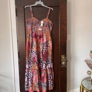 XL NEVER WORN-GORGEOUS ANTHROPOLOGIE DRESS FOR SALE!